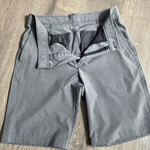 Old Navy Shorts Men 30 Gray Performance StretchTech Golf Swim Lightweight Hybrid